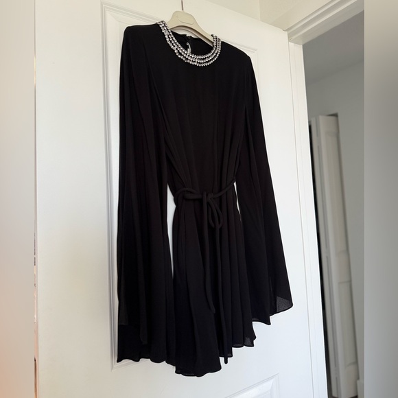 Like new STELLA MCCARTNEY Crystal-Embellished Belted Crepe Mini Dress $2,665 - Picture 7 of 14